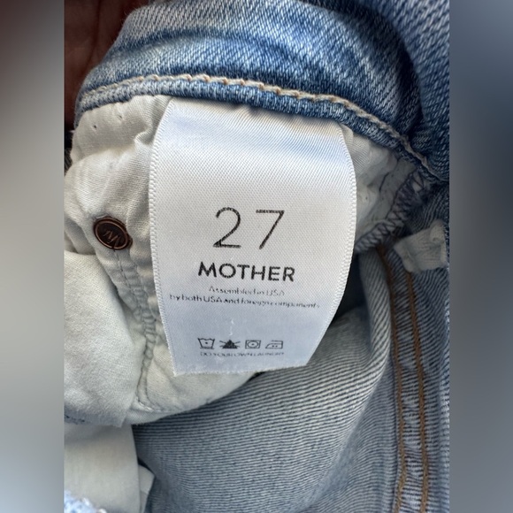 MOTHER SUPERIOR The Tomcat Ankle Jeans Gospel Grace 27 - Picture 11 of 16